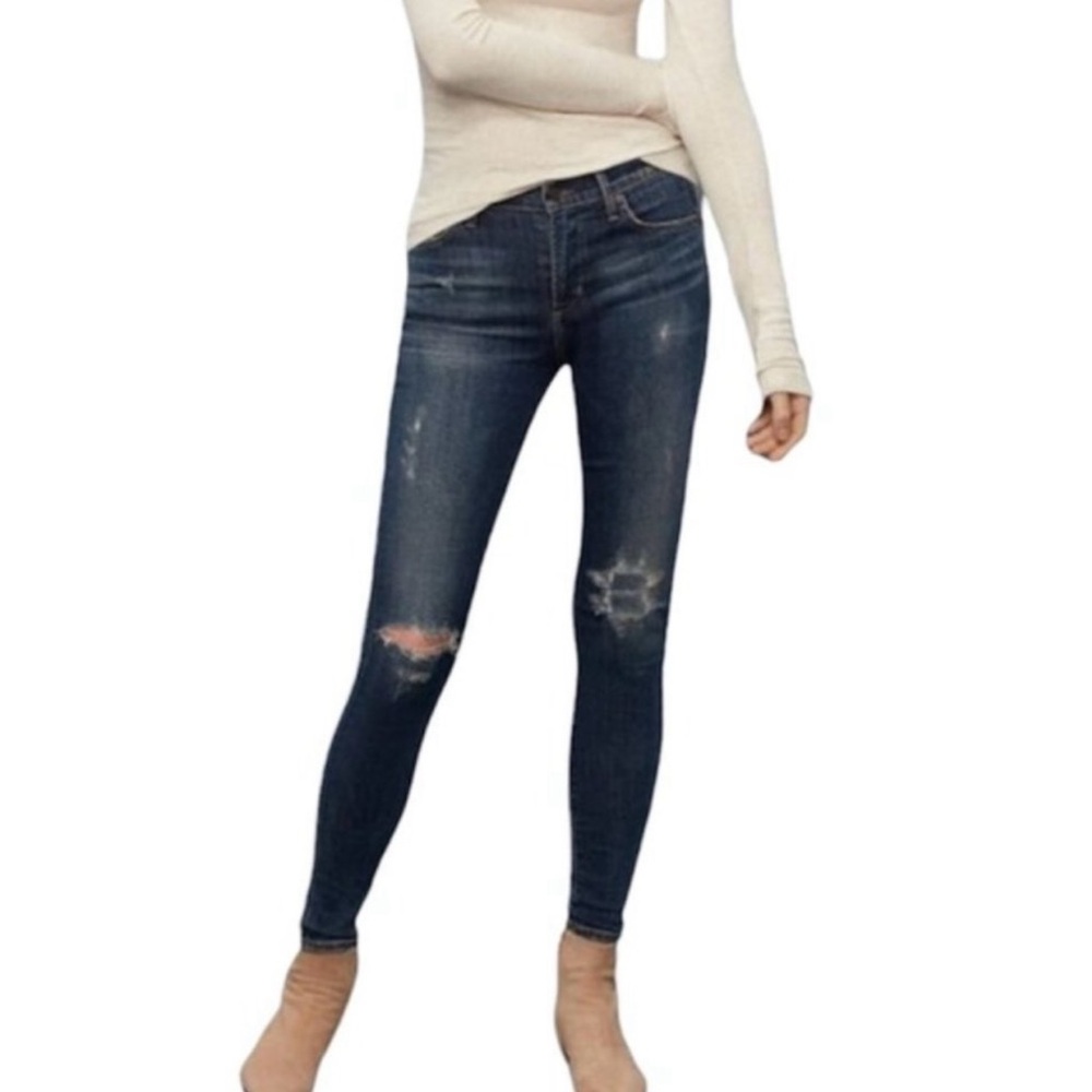 Citizen of Humanity Avedon Ripped High Waisted Skinny Jeans size 29,  G15